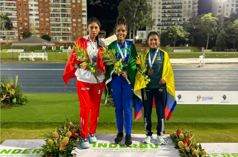 Mirelle Leite conquista tricampeonato Sul-Americano Sub-23 de Atletismo na Colômbia