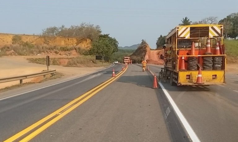 Obra de duplicação altera tráfego na BR-101 na Serra. Entenda mudanças