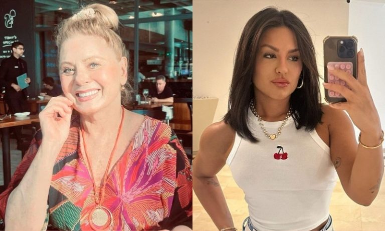 Vera Fischer desmente suposta briga entre ela e Kéfera: ‘Sempre nos demos bem’