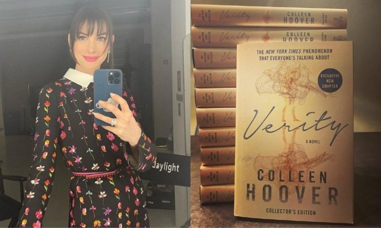 Anne Hathaway estrelará adaptação de ‘Verity’; conheça o livro de Colleen Hoover