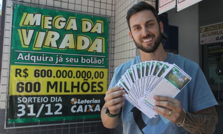 Apostas liberadas para a Mega-Sena da Virada