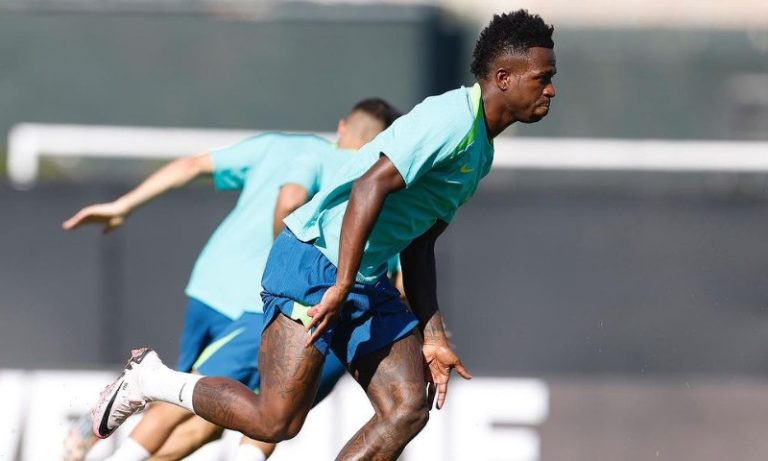 Dorival confirma a volta de Vini Jr no ataque da Seleção para enfrentar a Venezuela