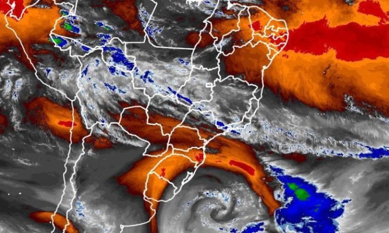 Ciclone bomba pode se formar no litoral Sul do País, diz Climatempo