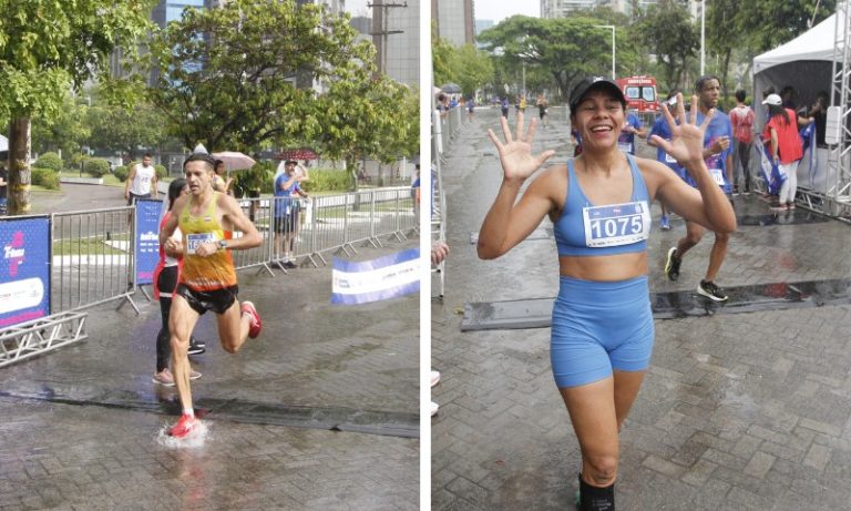 Claudinei e Vanúbia são campeões na categoria 10 km