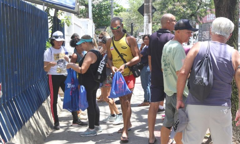 Entrega dos kits já “esquenta” a Corrida Tribuna Ruas da Cidade