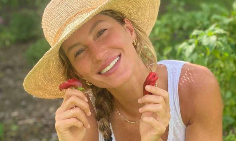Especialistas explicam dieta de Gisele Bündchen, grávida aos 44 anos
