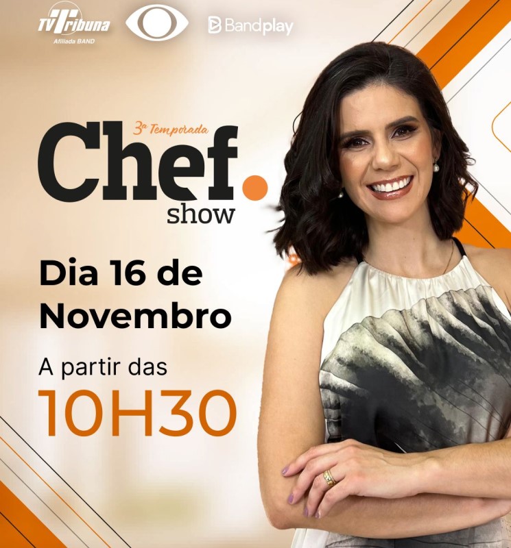 Etapa Pernambuco do Chef Show acontece neste sábado na TV Tribuna