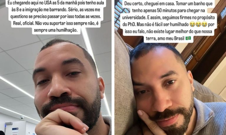 Gil do Vigor é barrado na imigração dos Estados Unidos: ‘Não é fácil ser humilhado’