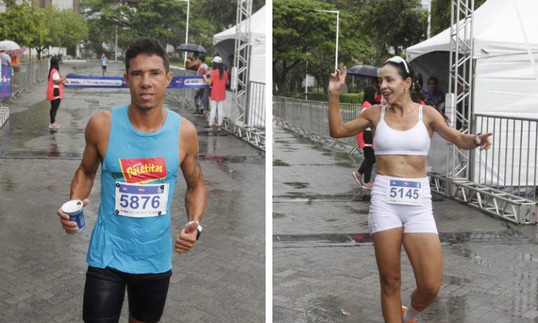 Jonilson e Luciana vencem a prova na categoria 5 km