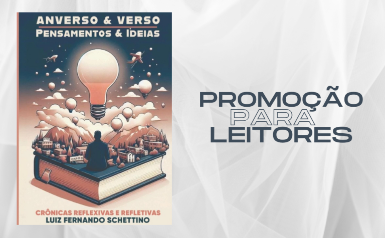 LIVRO: Anverso & Verso Pensamentos e Ideias | Promoção para leitores.