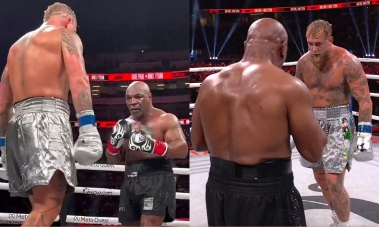 Mike Tyson perde para a idade e para Jake Paul por pontos diante de 80 mil pessoas