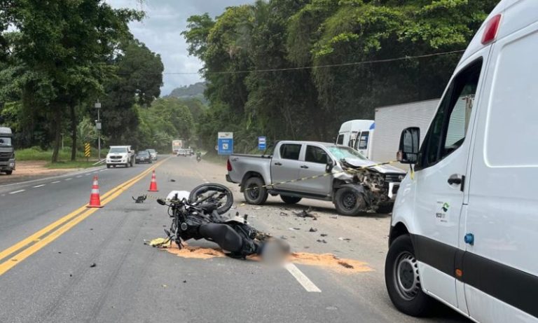 Motociclista morre após acidente em rodovia no Sul do ES
