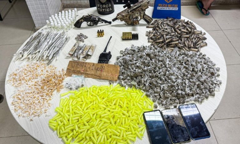Operação da PM tem troca de tiros e três homens presos em Cariacica