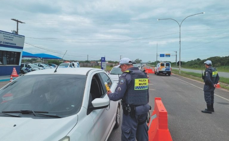 Blitze do bafômetro todos os dias na saída das praias no ES