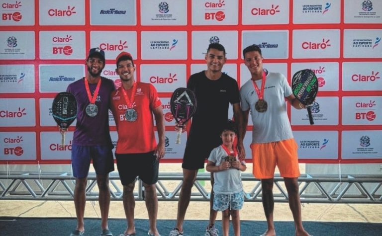 Capixabas vencem Mundial de Beach Tennis