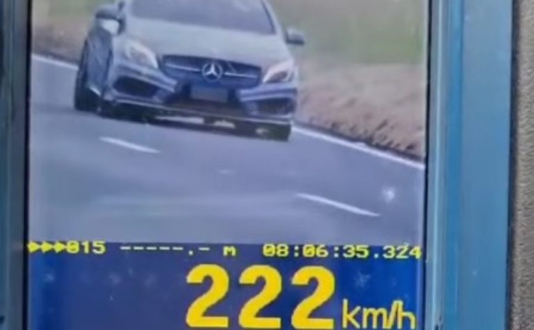 Carro é flagrado a 222 km/h na rodovia Castelo Branco