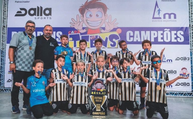 Copa Teens cresce no ES em 2025 e terá competição de beach soccer