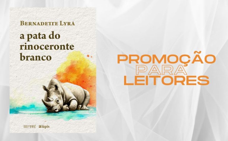 LIVRO: A pata do rinoceronte branco | Promoção para leitores