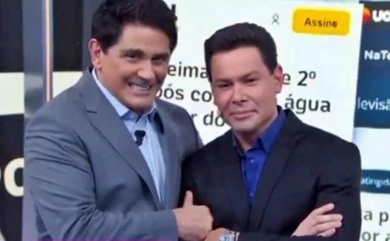 Marcão do Povo fica emocionado e chora ao se despedir de programa no SBT