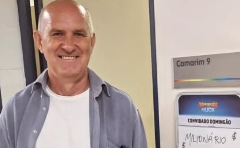 Metalúrgico chega à pergunta de R$ 1 milhão no Domingão, mas desiste