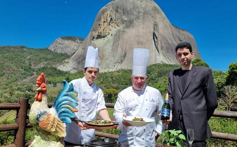 Novas receitas internacionais nos restaurantes da Pedra Azul