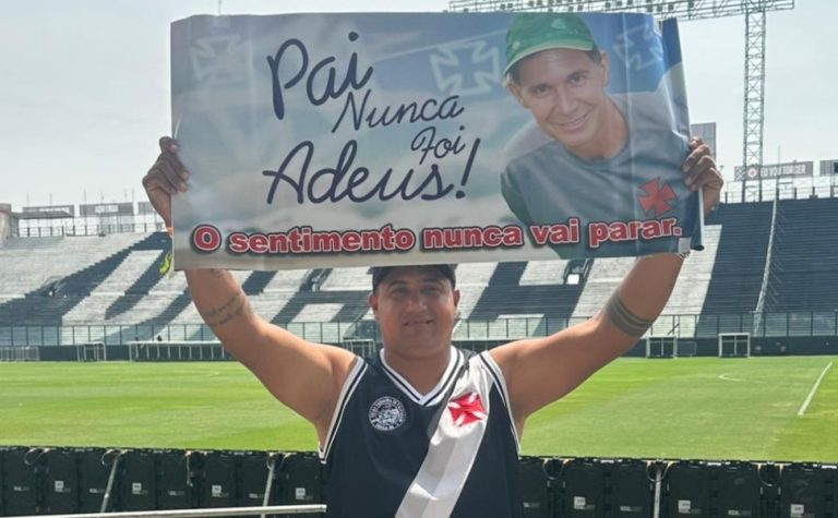 “O Vasco alivia a saudade do meu pai”, diz torcedor capixaba