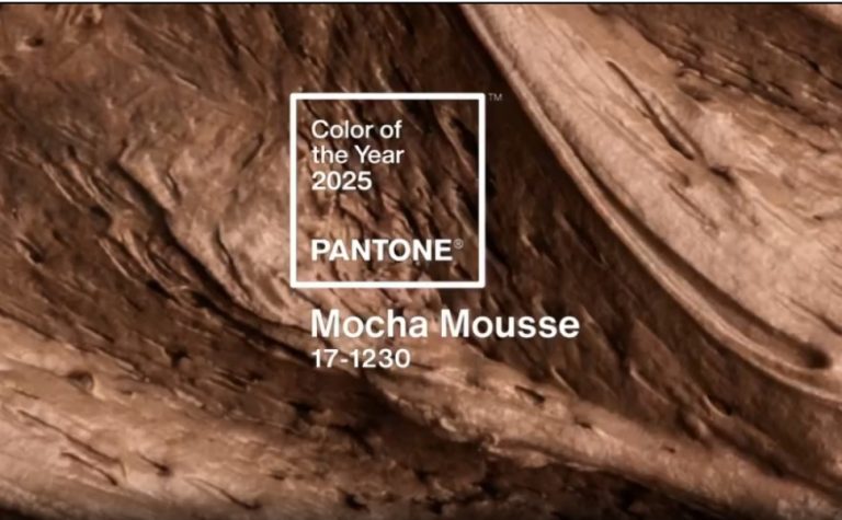 Pantone declara ‘Mocha Mousse’, marrom suave e evocativo, como a cor do ano