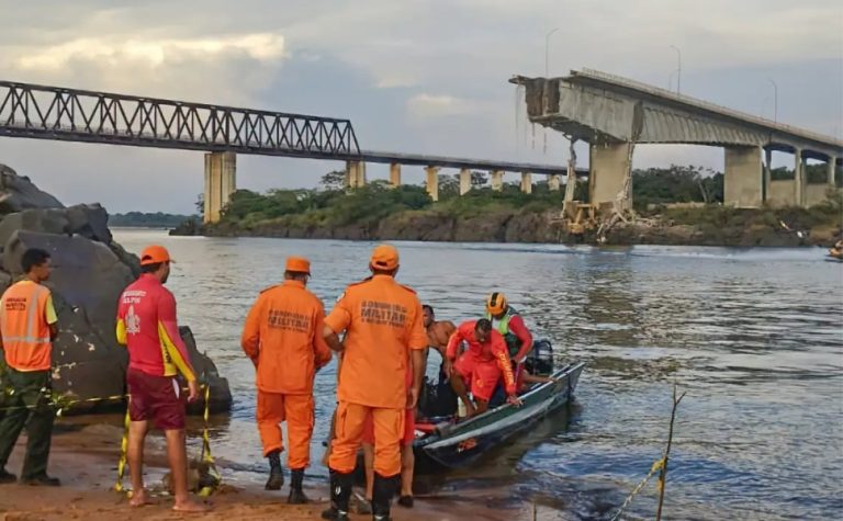 Prefeituras alertam para risco de contaminação após queda de ponte entre TO e MA