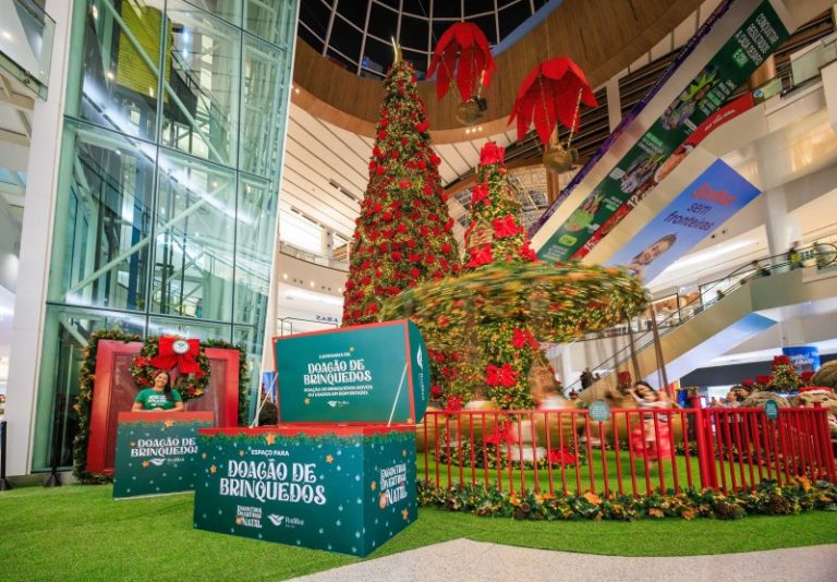 Últimos dias da campanha solidária de doação de brinquedos no RioMar Recife