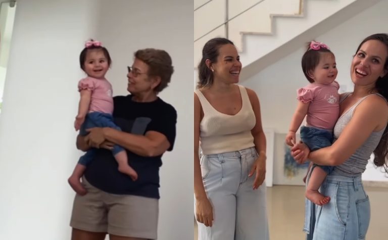 VÍDEO | Bebê capixaba viraliza após confundir mãe e tia gêmeas: ‘Quem é quem?’