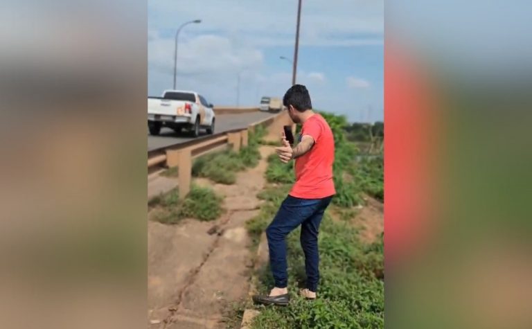 VÍDEO: Vereador gravou vídeo em ponte entre TO e MA pouco antes de desabamento