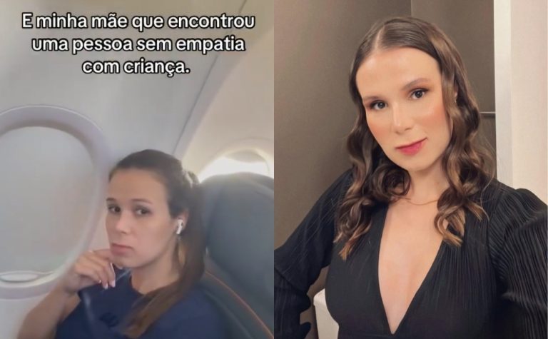 Mulher que viralizou ao não ceder assento vai processar mãe após exposição