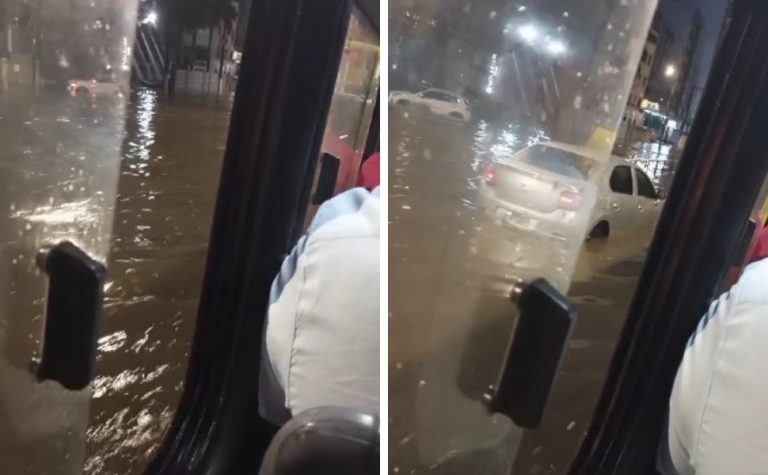 Vitória registra quase 100 milímetros de chuva em 24 horas
