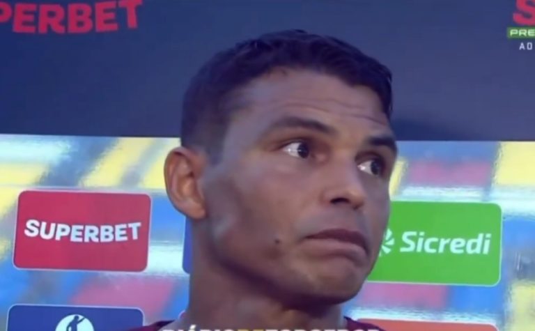 Após vaias em jogo no ES, Thiago Silva desabafa “se vale a pena continuar”