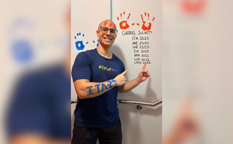 Estudante do ES é aprovado no vestibular mais difícil do Brasil