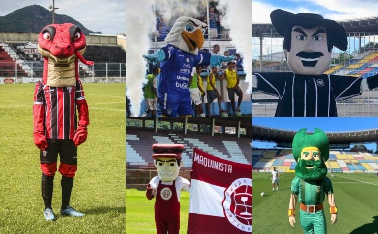 As histórias por trás dos mascotes do futebol capixaba