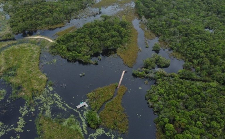 Aumento de lagoa fecha trilhas do Parque Estadual Paulo César Vinha