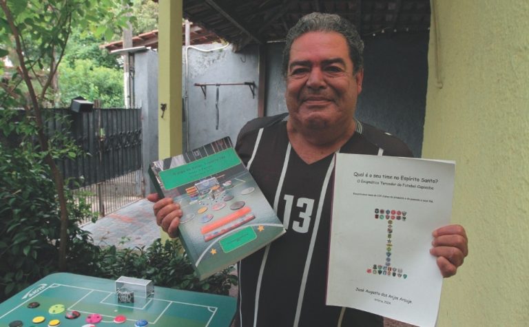 Autor de livros sobre o futebol capixaba: “Uni minhas paixões de criança”