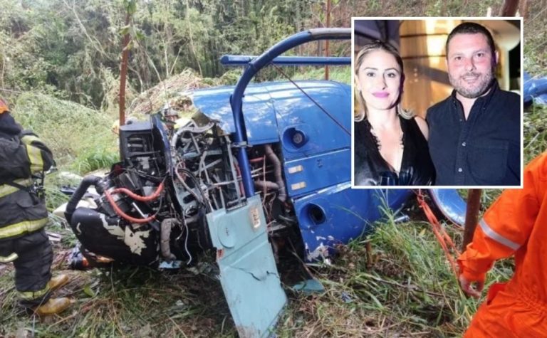Além de filha sobrevivente, casal morto em queda de helicóptero deixa dois gêmeos