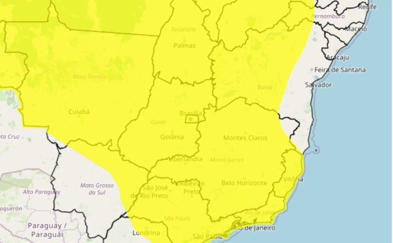 Inmet emite novo alerta de chuvas intensas até esta sexta para todo ES