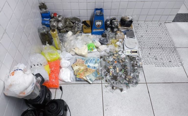 Laboratório de drogas produzia de cocaína a loló na Serra