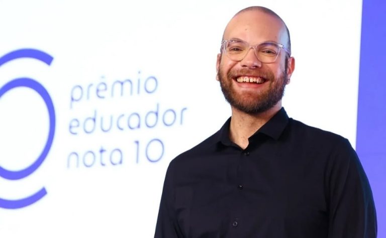 Professor de João Neiva vence prêmio nacional de educação