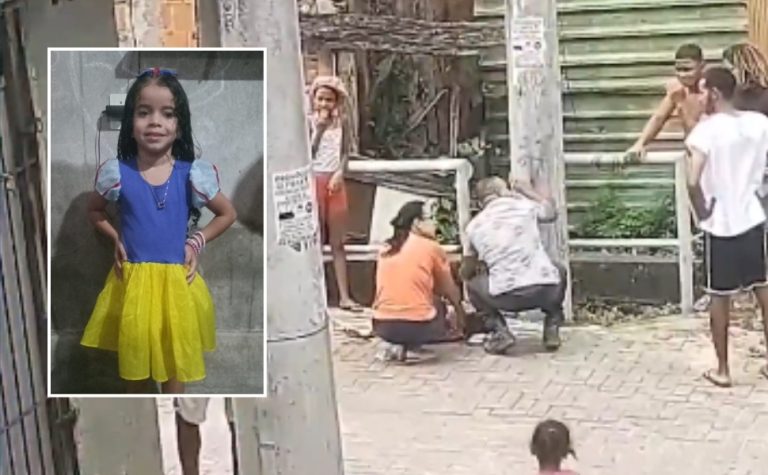 Tragédia: menina de 5 anos morre enquanto brincava em rua da Serra