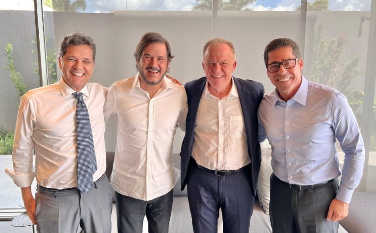 União Brasil reafirma apoio a projeto de Casagrande em 2026