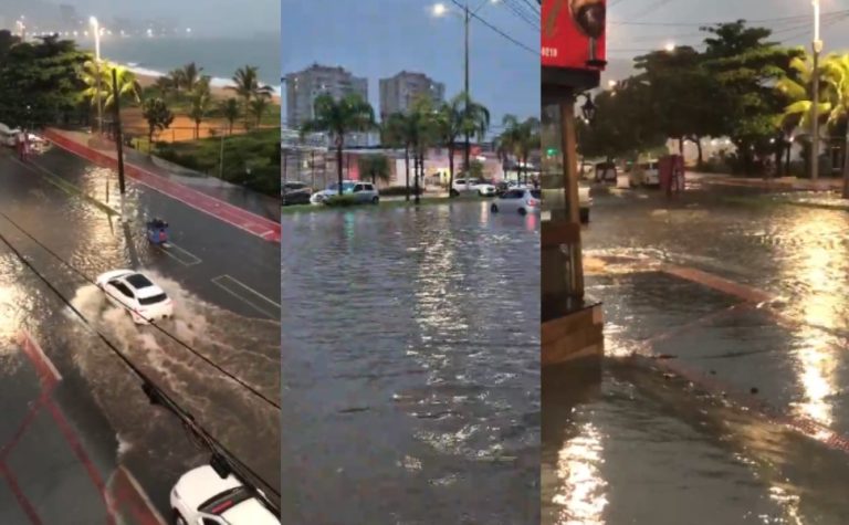 Vila Velha divulga boletim após fortes chuvas atingirem a cidade