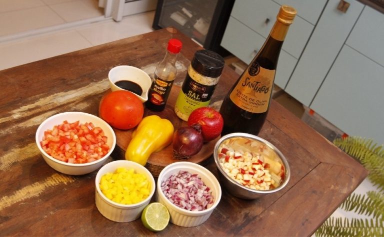 Vinagrete de Maçã: agridoce ideal para acompanhar o seu churrasco