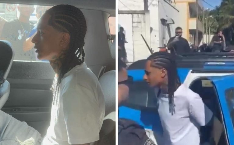 Cantor Oruam é preso no Rio de Janeiro