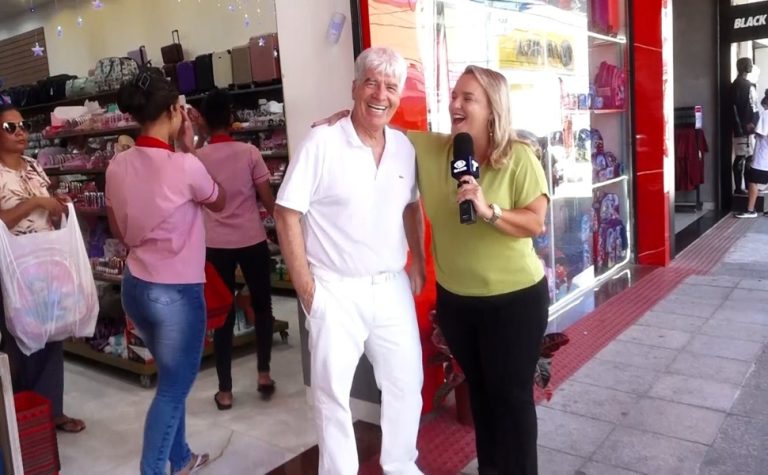 Dr. João de volta às ruas com a TV Tribuna/Band