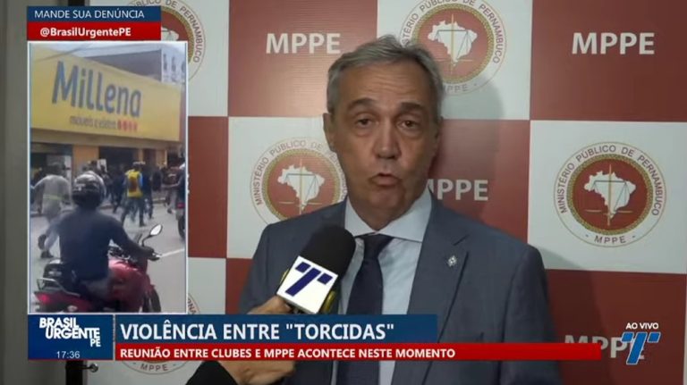 Evandro Carvalho, presidente da FPF, defende ação dura contra torcidas organizadas