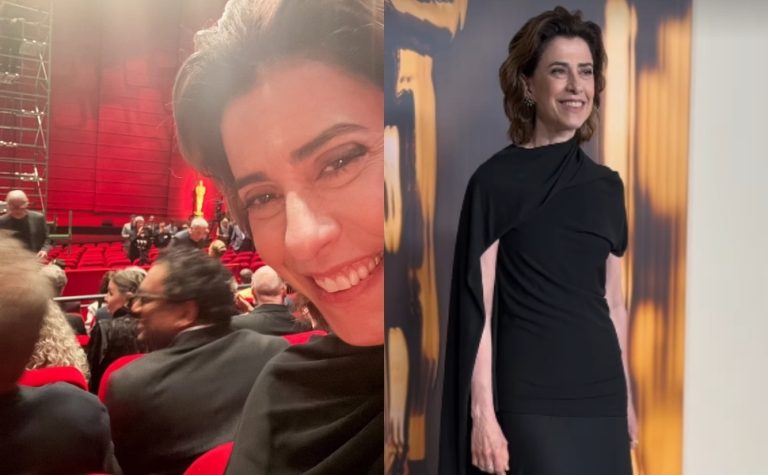 Fernanda Torres participa de jantar de indicados ao Oscar